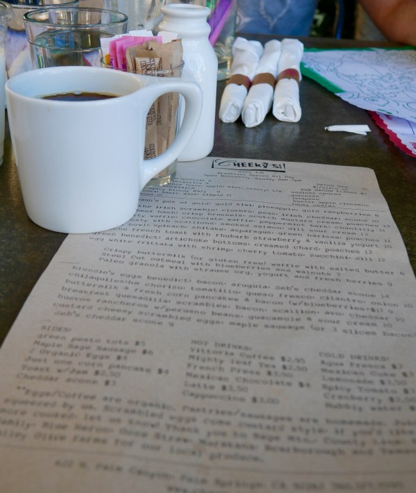 palm springs cheekys menu travelnerdplans