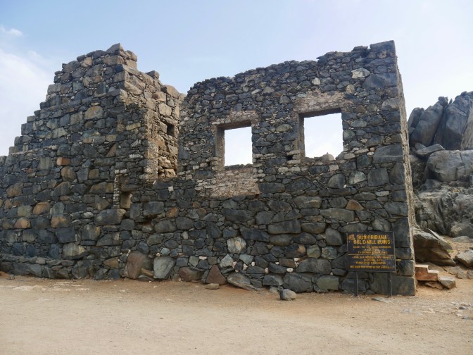 aruba bushiribana gold mill ruins